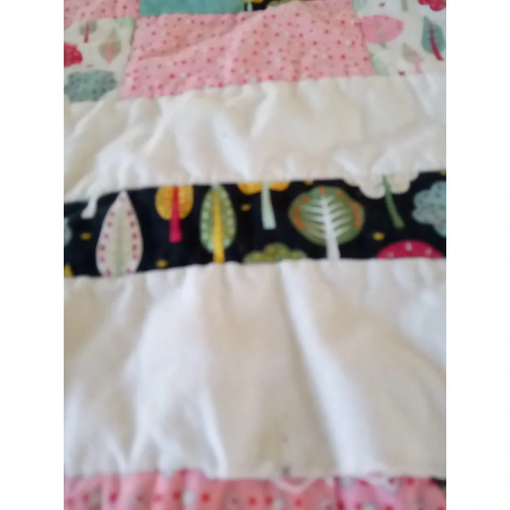 Handcrafted Childs PATCHWORK‎ QUILT 39